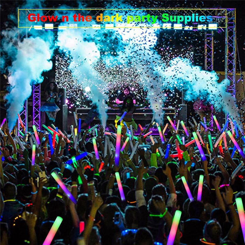 Flashing Led Foam Sticks Party - แท่งไฟเรืองแสง A75K แบบขายส่ง, แท่งโฟม LED 3