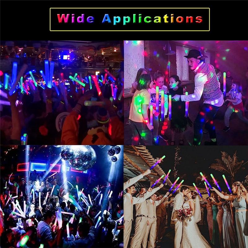 แท่งไฟเรืองแสง A75K แบบขายส่ง, - Flashing Led Foam Sticks Party บทวิจารณ์และราคา