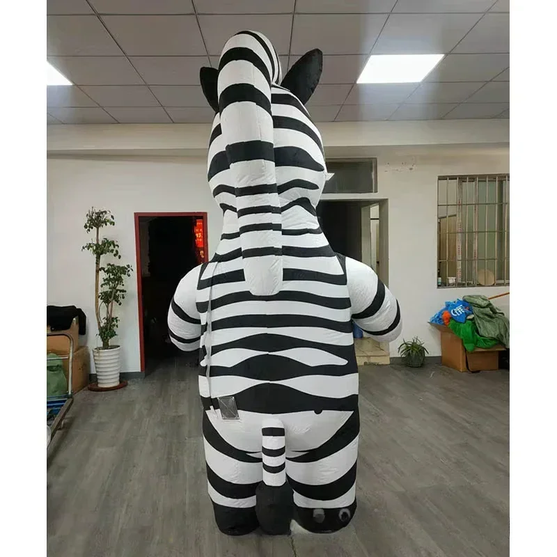 ชุดมาสคอตลายม้าลายแบบเป่าลม สำ - Costumes บทวิจารณ์และราคา