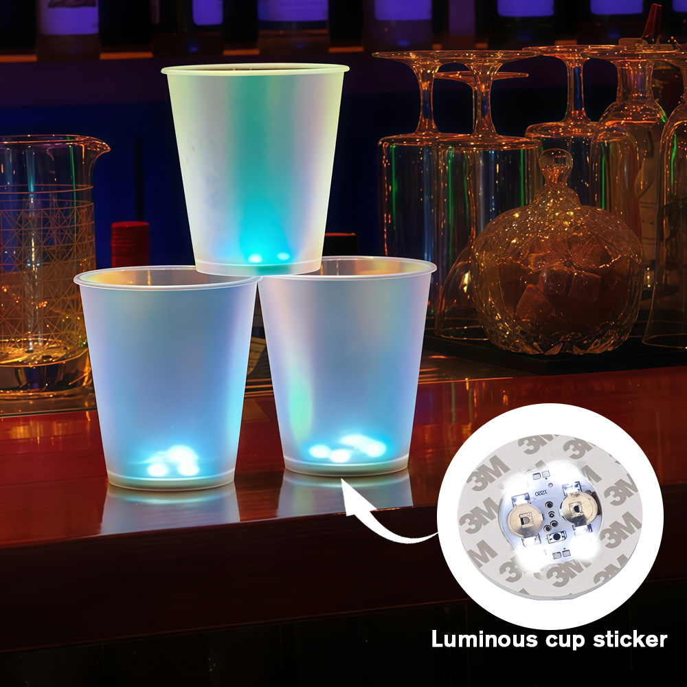 แก้วเรืองแสง LED 10 ชิ้น แก้วไ - Glow In The Dark Party Glasses บทวิจารณ์และราคา