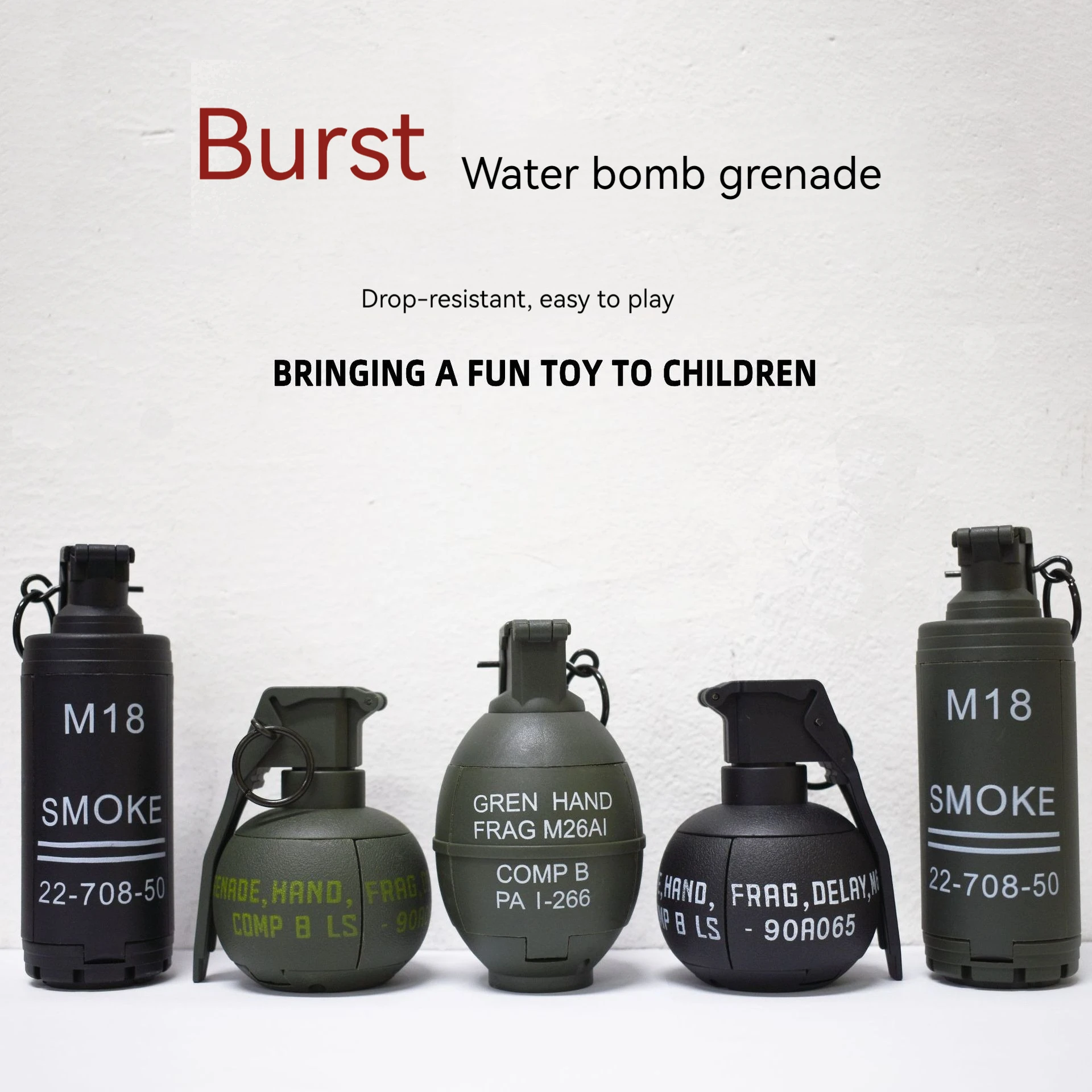 M18 ระเบิด Grenade ทหารของเล่น - Prank Toys บทวิจารณ์และราคา