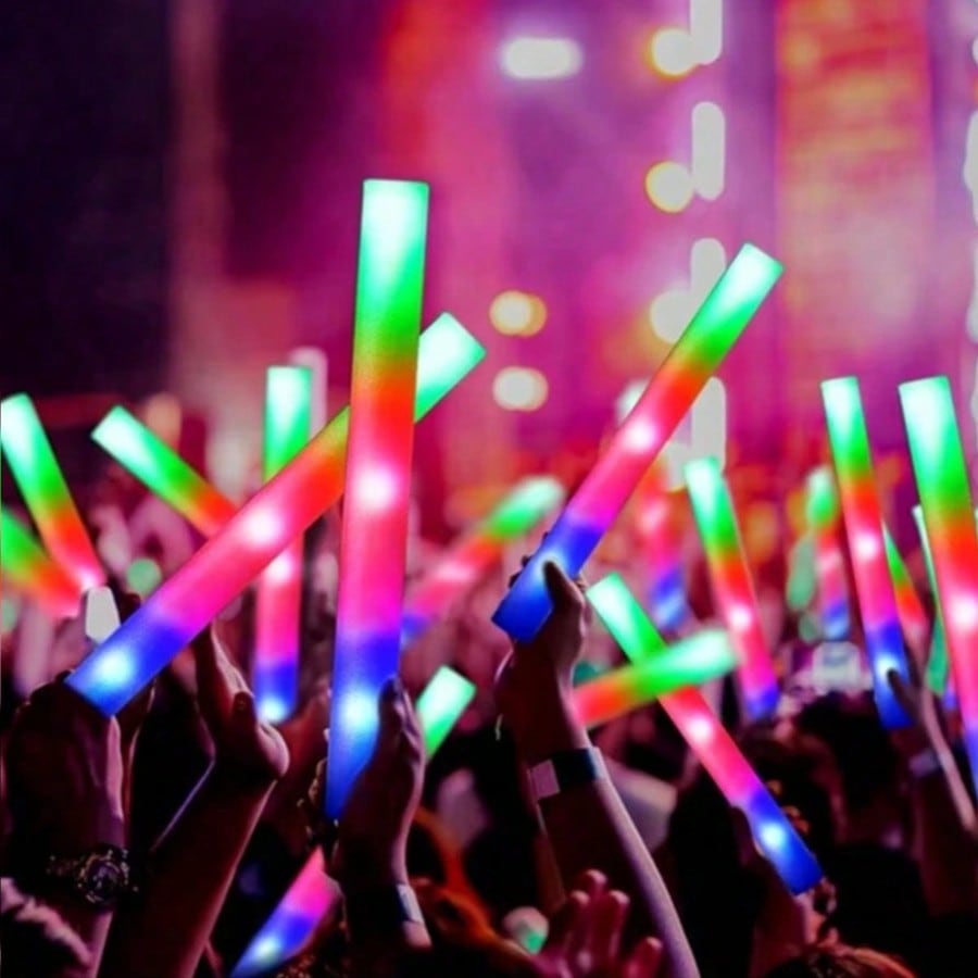 แท่งไฟ LED หลากสี 105 ชิ้น พร้ - Flashing Led Foam Sticks Party บทวิจารณ์และราคา