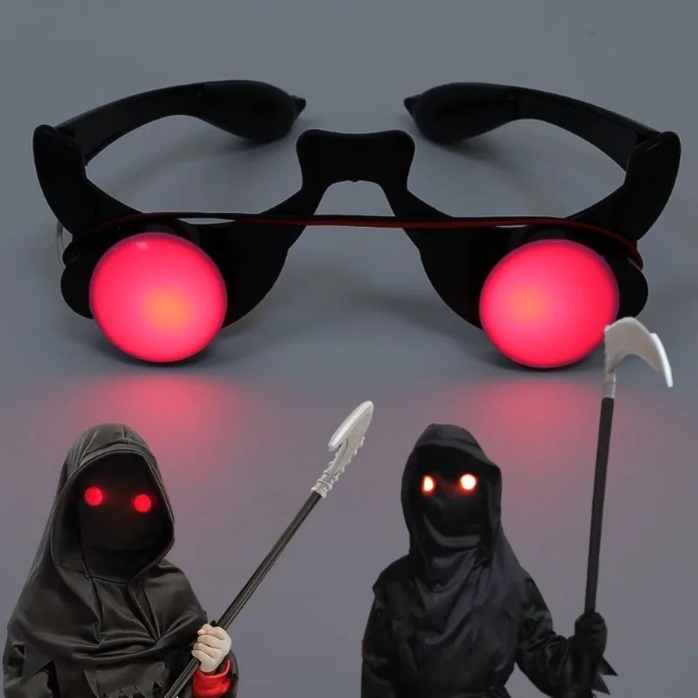 แว่นตา LED ดีไซน์ตลก ทำจากวัสด - Glow In The Dark Party Glasses บทวิจารณ์และราคา