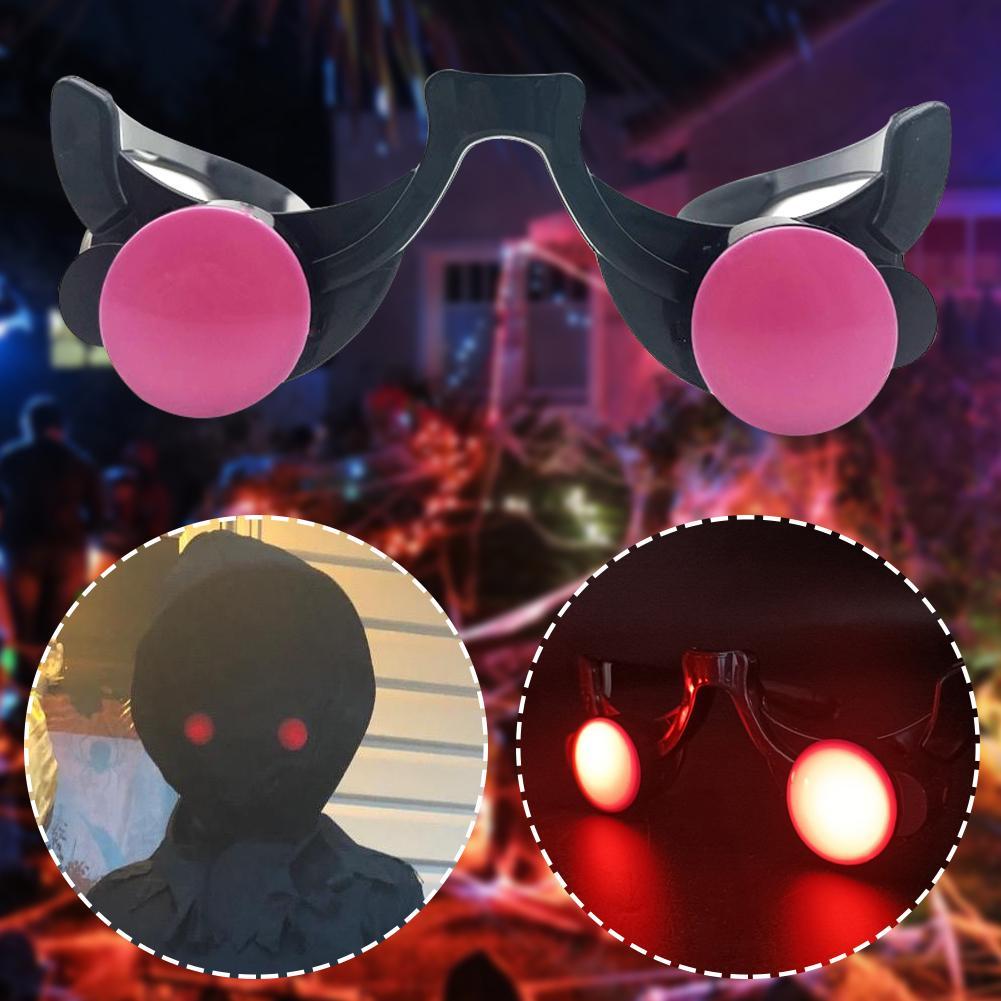 LED Luminous Glow แว่นตาตาสีแด - Glow In The Dark Party Glasses บทวิจารณ์และราคา