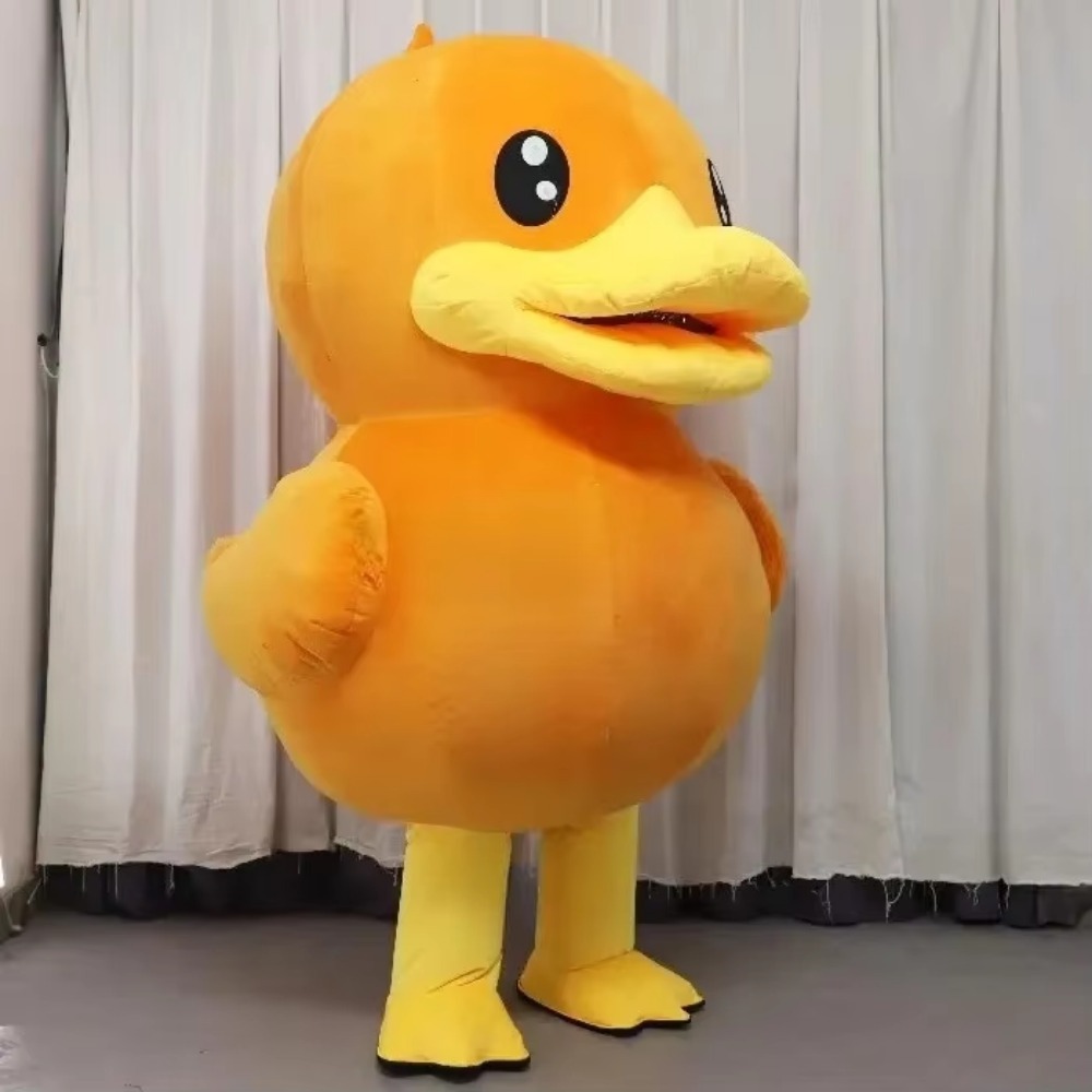 ชุดมาสคอตเป็ดเป่าลม ตุ๊กตาเดิน - Costumes บทวิจารณ์และราคา