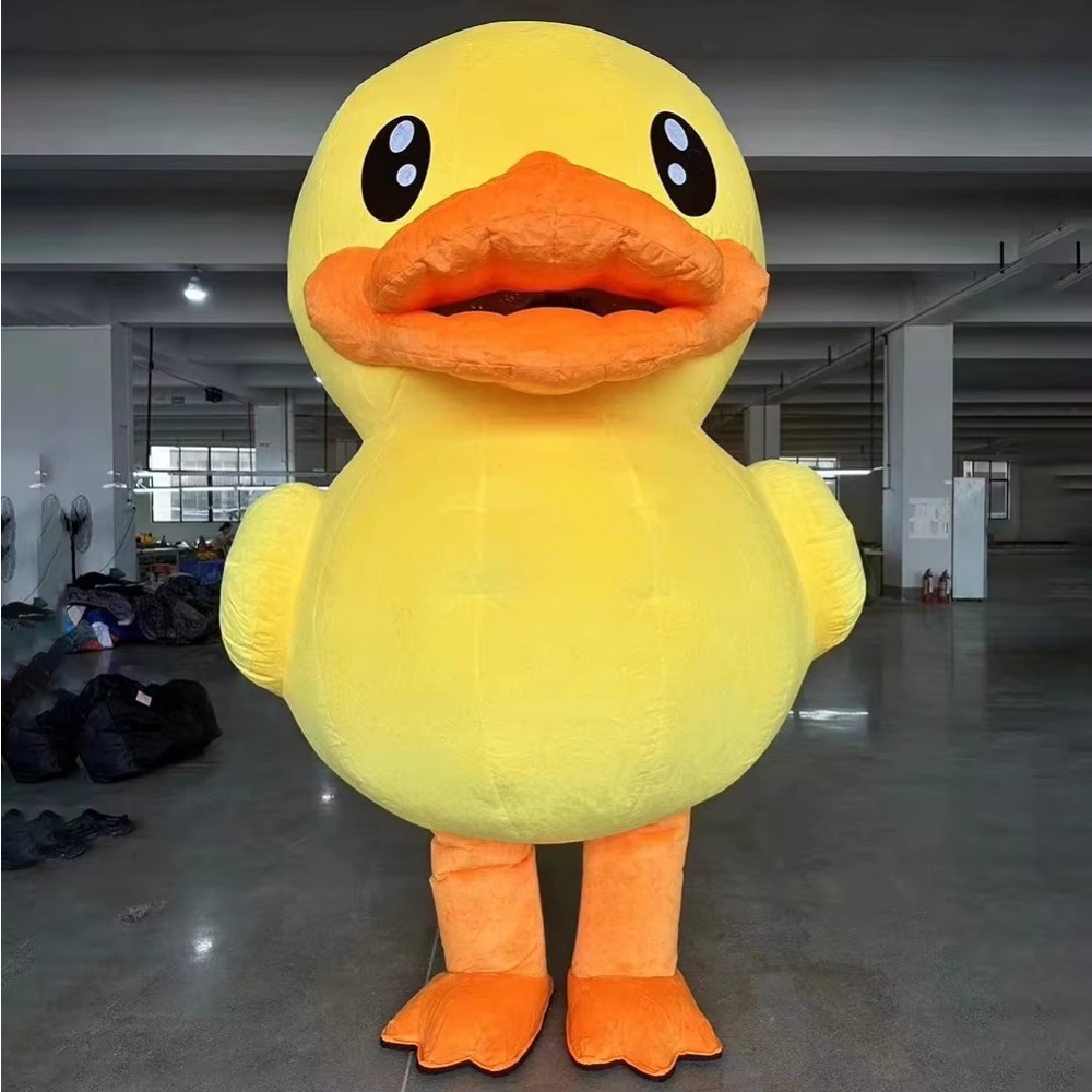 ชุดมาสคอตเป็ดเป่าลม ตุ๊กตาเดิน - Costumes บทวิจารณ์และราคา